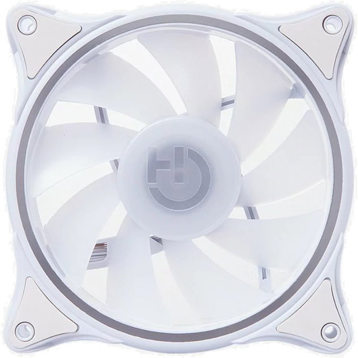 Hiditec N18 ARGB Ventilador de caja 120mm Blanco